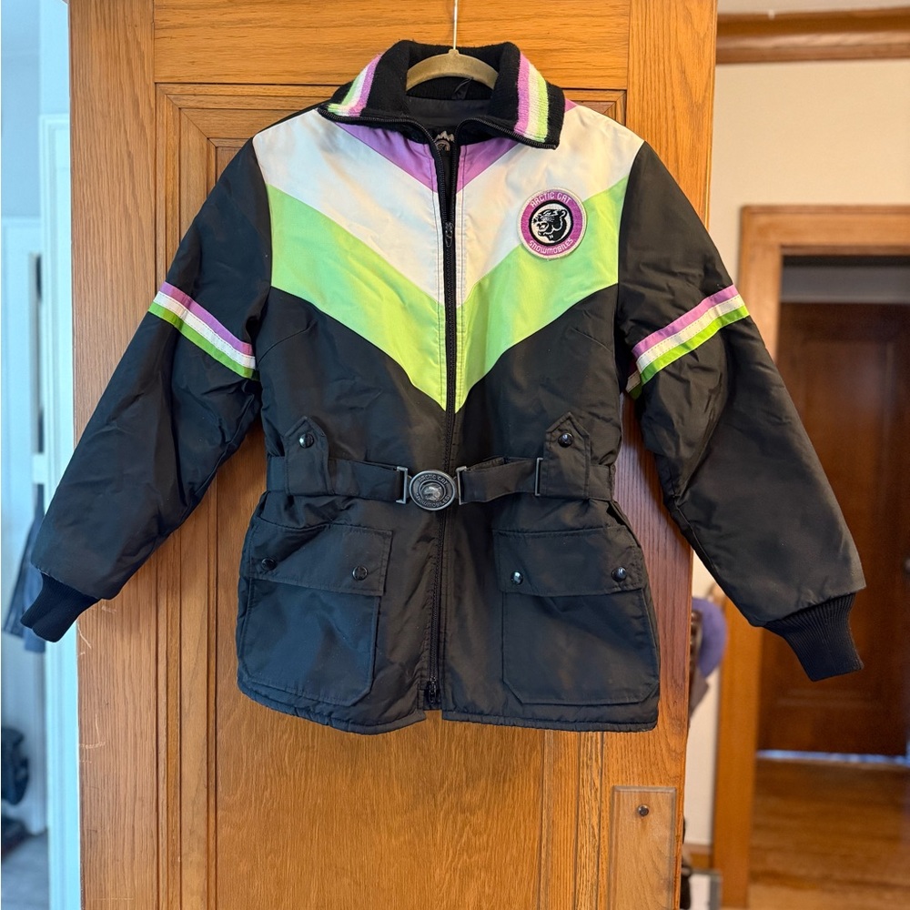 Vintage Arctic Cat Arctic Wear
Snowmobile Jacket Size M 1970's
